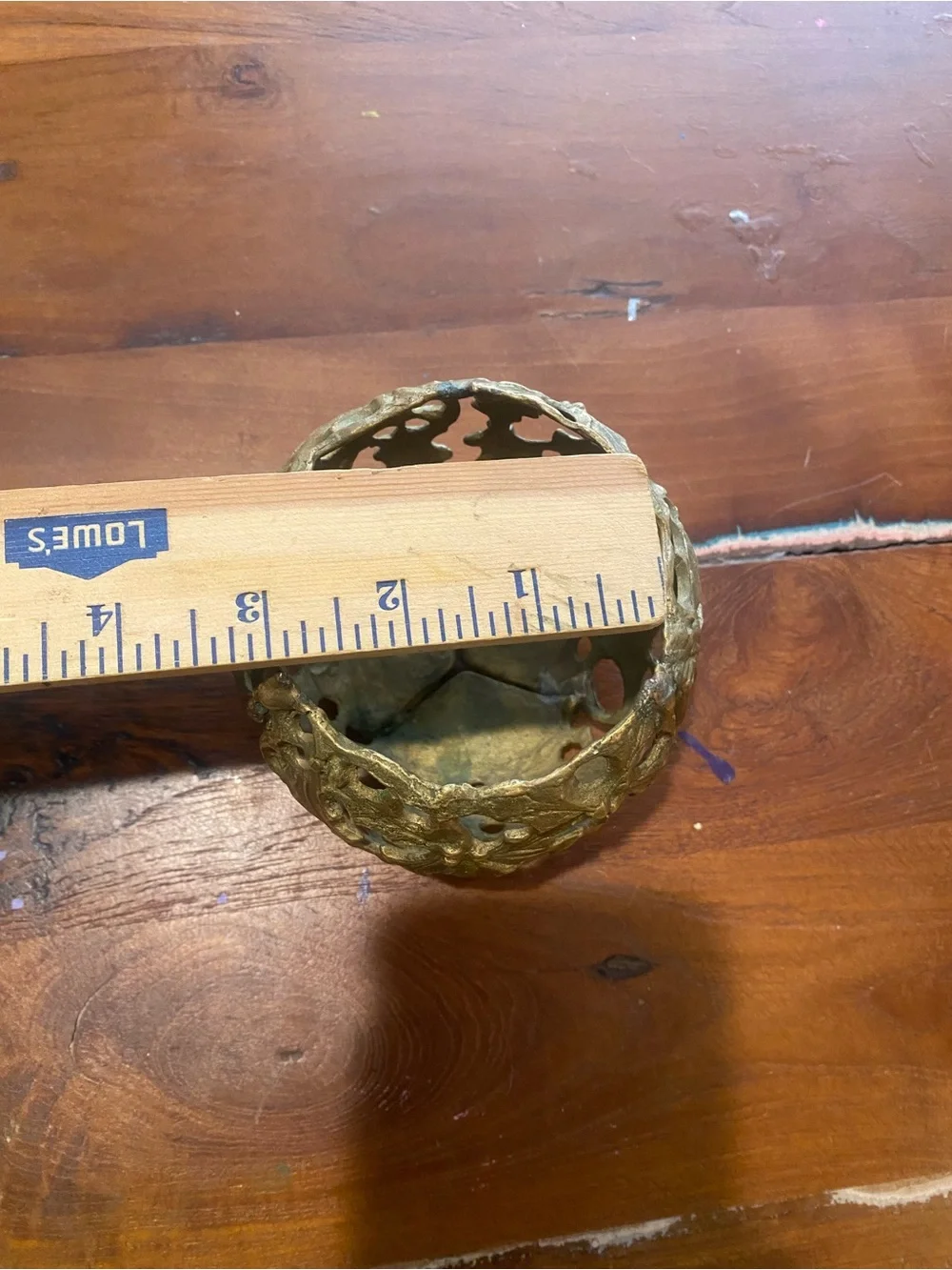No label elegant brass